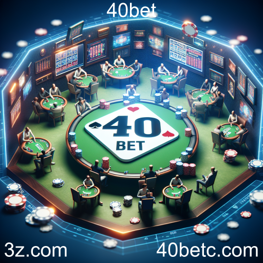 Descubra o Mundo do Poker Online no 40bet